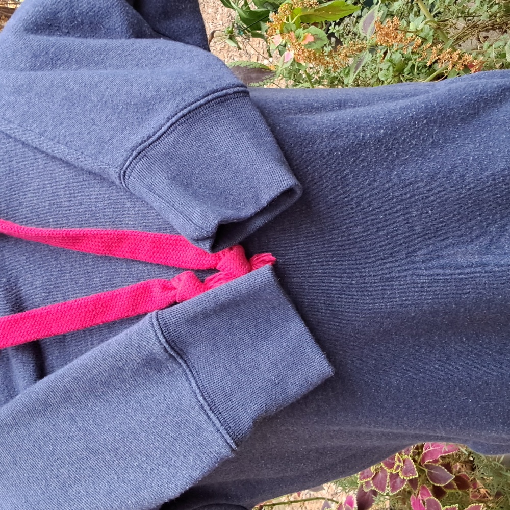 J. Crew Vintage Tunic Hoodie Sweatshirt."Bum-concealing length" SUPER SOFT COMFY - Picture 4 of 7